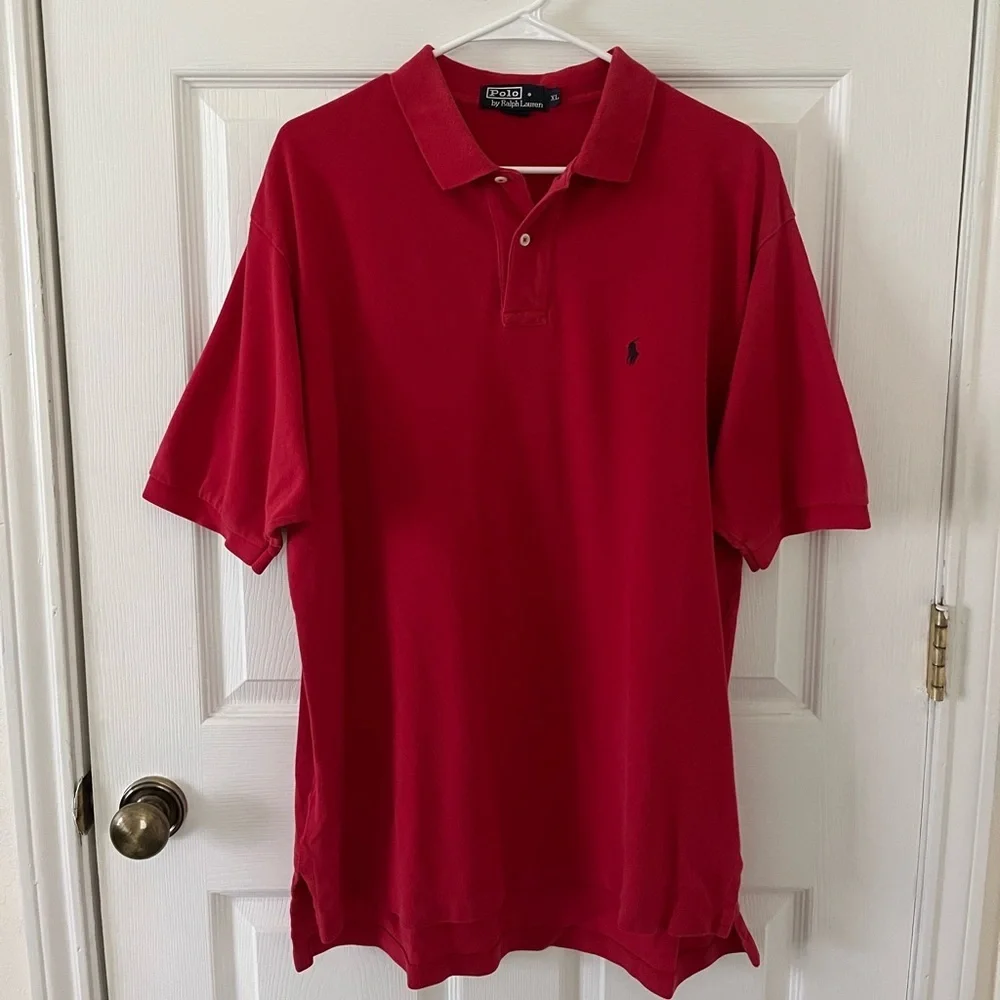 Ralph Lauren Classic Red Polo Shirt